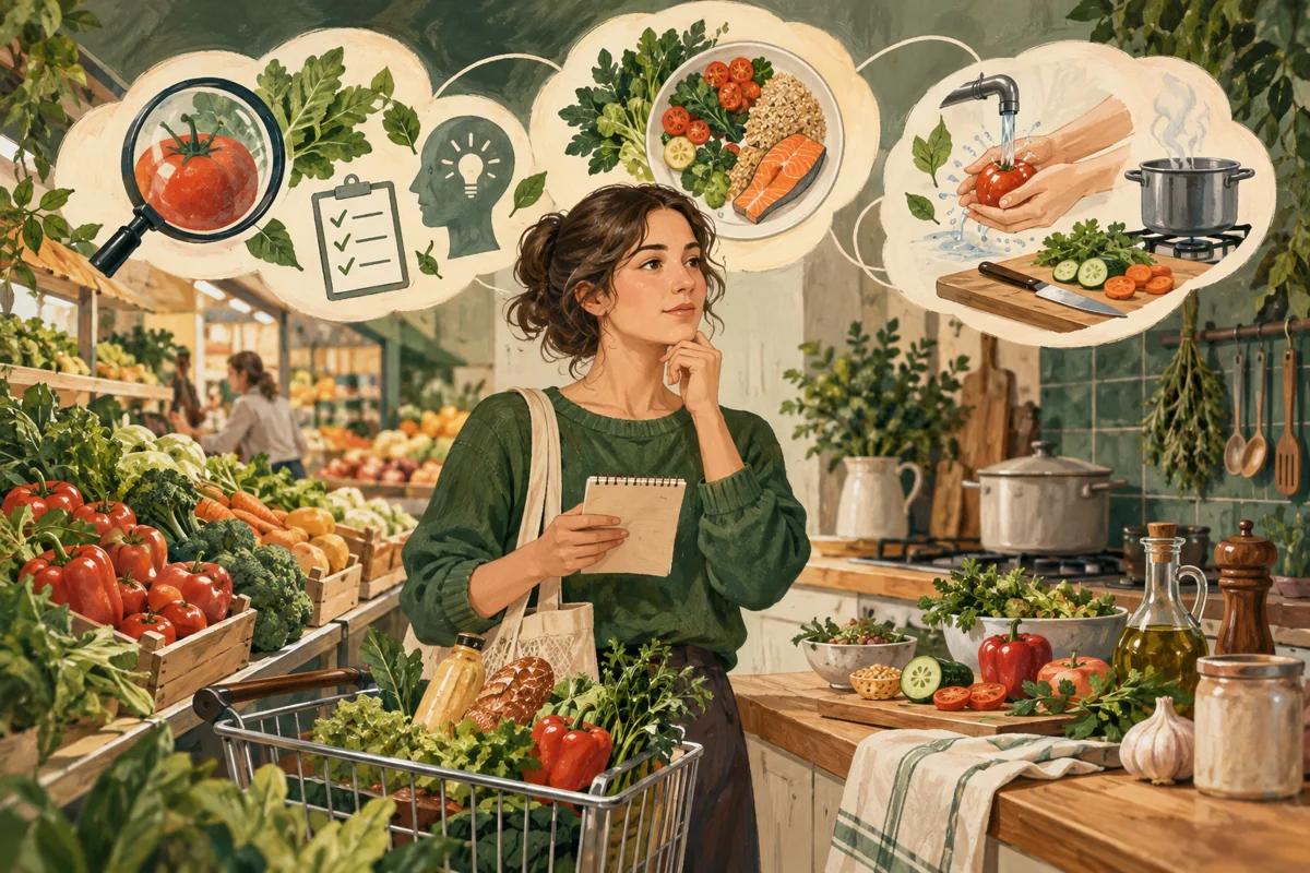 Ilustrație: Atitudinile de cumpărare a alimentelor și practicile de bucătărie în rândul consumatorilor români