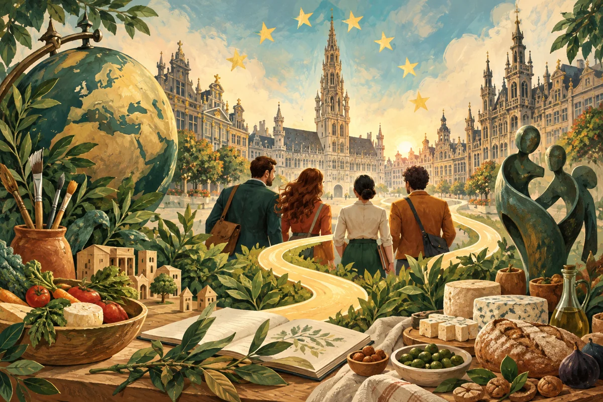 Ilustrație: „BRUXELLES SI CALEA SPRE SUCCES”