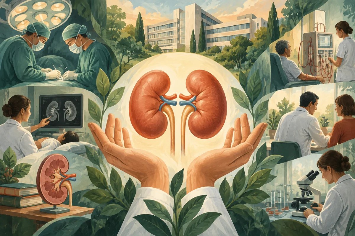 Ilustrație: Singurul spital din Europa unde pot fi tratate toate bolile renale